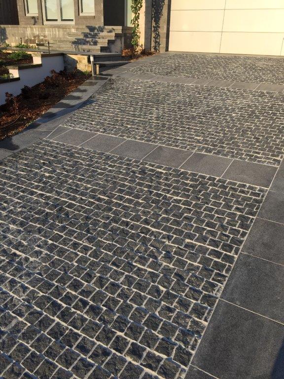 Granite "Black Flamed"